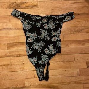 Free People Off the Shoulder Bodysuit